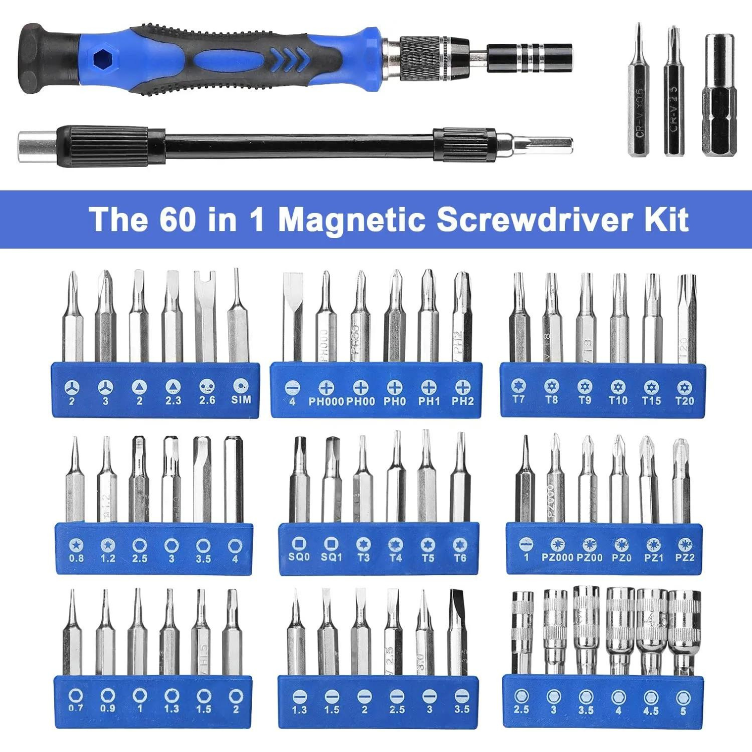 scredriver set 60 in 1 a